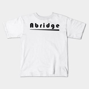 Abridge Kids T-Shirt